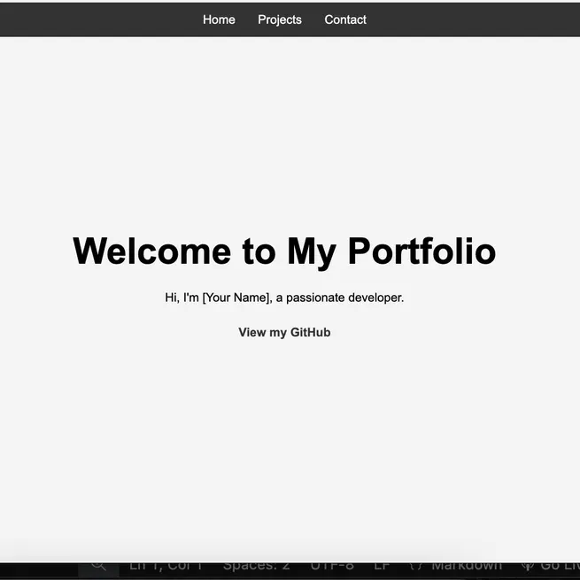 Portfolio Page